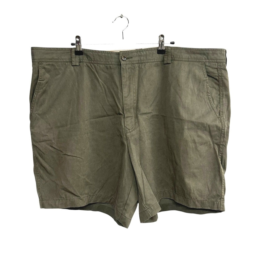 Tommy Bahama Tencel Cotton Shorts Men's 44 Olive‎ Resort Coastal Casual